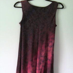 Sunset Colors Vint. Carol Little Sleeveless Dress